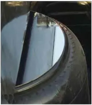 Technical Precision Replacement for Peterbilt 379 Year 1995 AIR Bag TOP Trim Stainless Steel