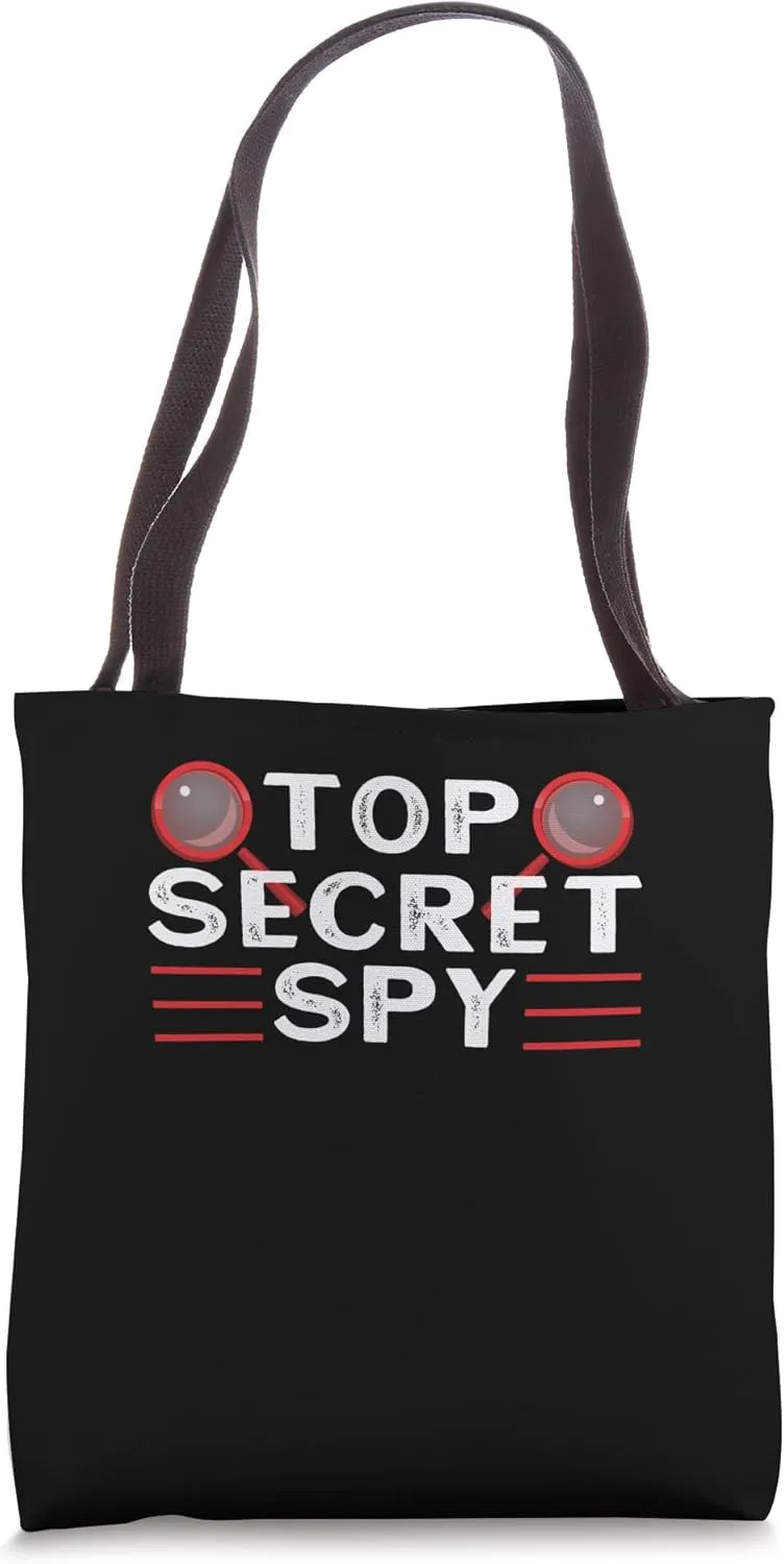 Top Secret Spy Private Detective Secret Spy Tote Bag