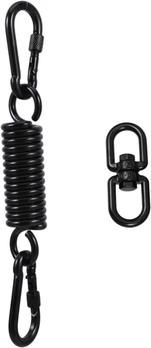 Toyvian Hammock Chair Hanging Kit Swing Set Accessories Spring Rope Aluminum Swing Hanger Set