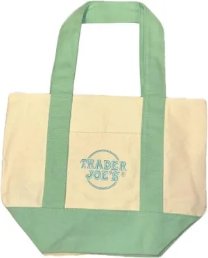 Trader Joe's Mini Tote Bag (Qty 1) Green