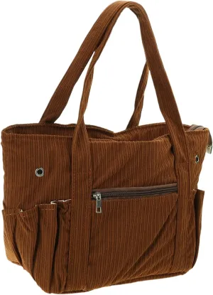 Travel Crochet Craft Project Bag For Crochet Hook And Knitting Accessories Knitting Bag Yarn Bag With Top Handle