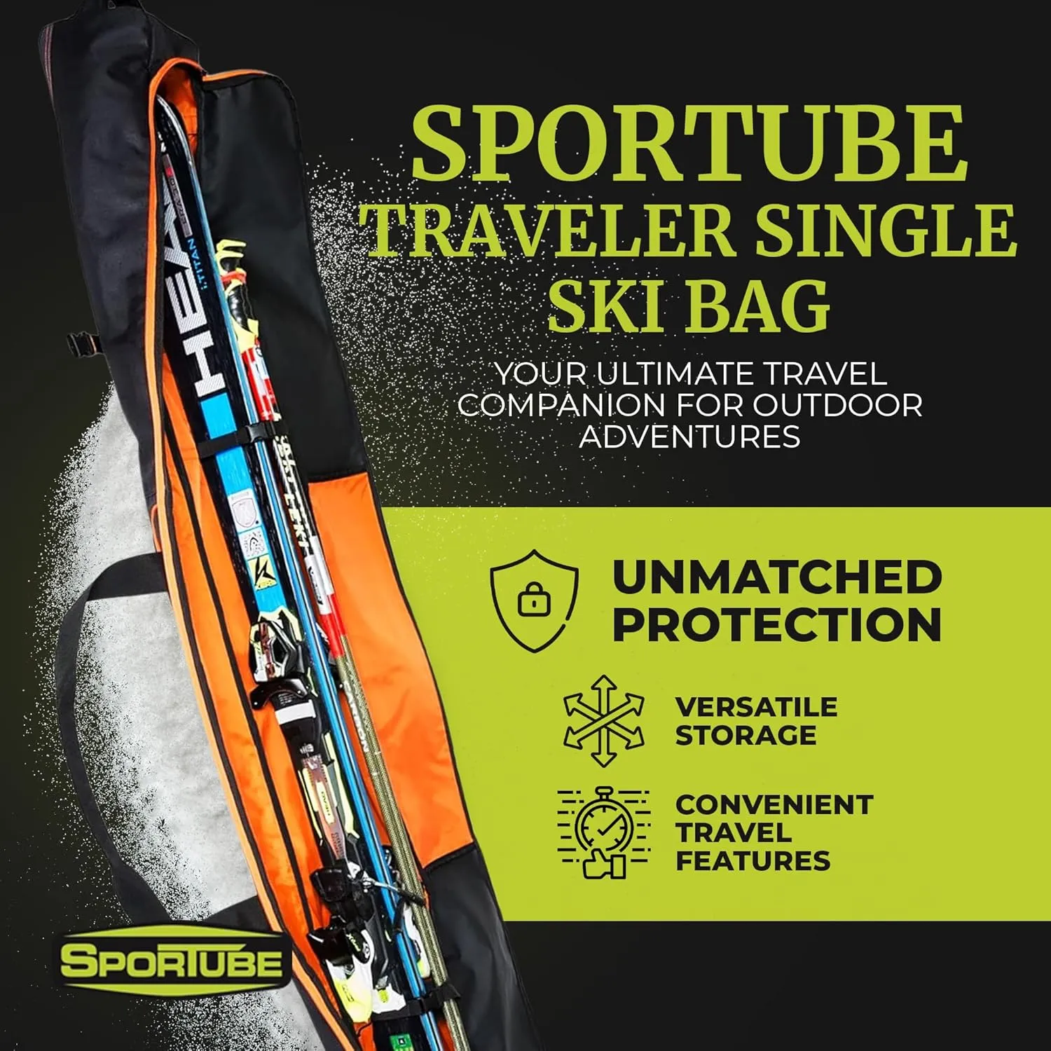 Traveler Single Ski Bag