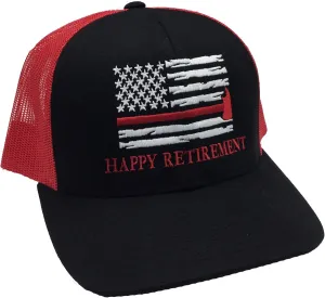 Trenz Shirt Company Firefighter Axe Flag Trucker Hat