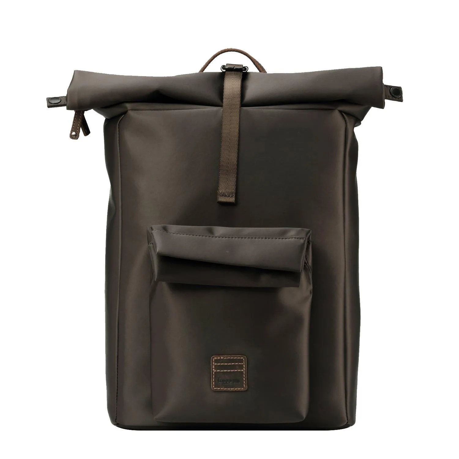 Troop London Heritage Nylon Roll Top Laptop Backpack