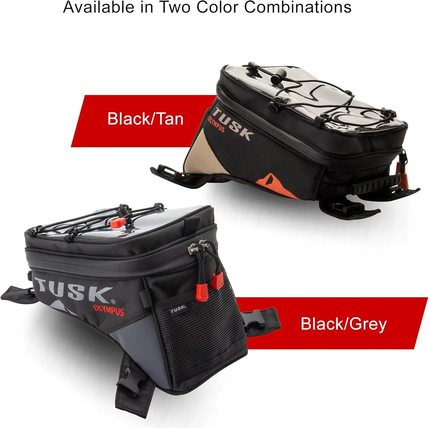 Tusk Olympus Adventure Motorcycle Tank Bag (Small)