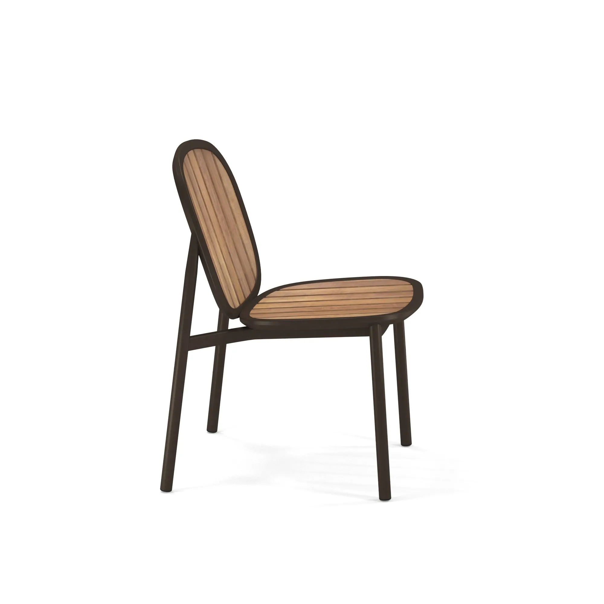 Twins - Alu-Teak chair