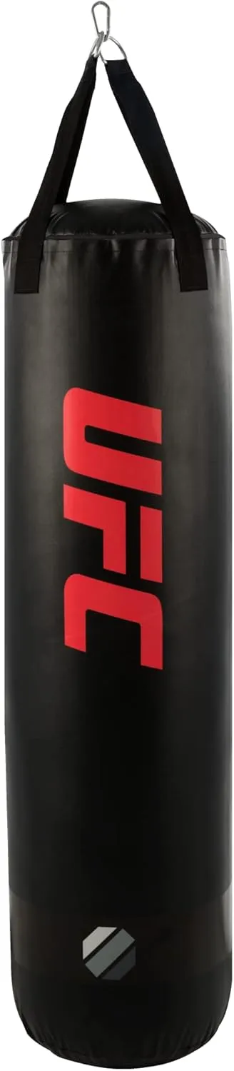 UFC Standard Heavy Bag - Durable PVC, Precision Impact Dispersion, Ideal for MMA, Boxing, Kickboxing, Cardio, Fitness, Home Gym, Available in 70 lbs. and 100 lbs.