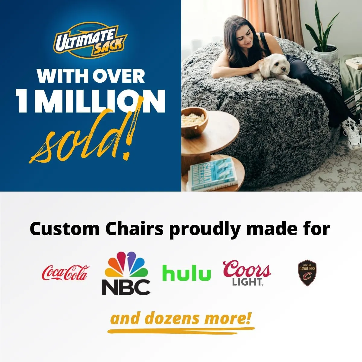 ULTIMATE SACK 5ft Bean Bag Chair & Footstool, Oversize Bean Bag Chair for Adults, Comfy Chair Bean Bag Couch Lounge Sofa Loveseat Furniture | Olive Suede