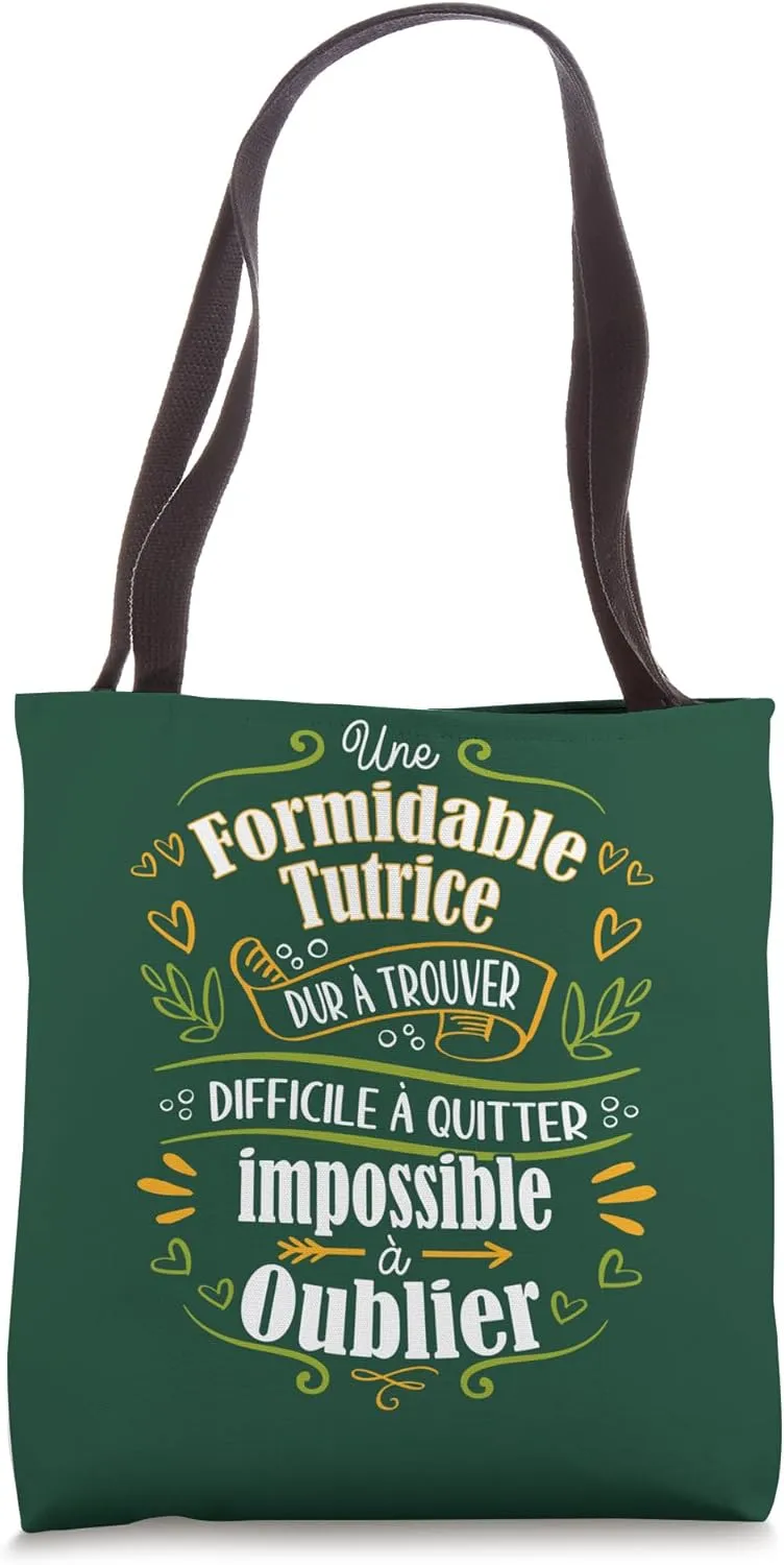 Une Tutrice Formidable Femme Cadeau Merci Tutrice au top Tote Bag