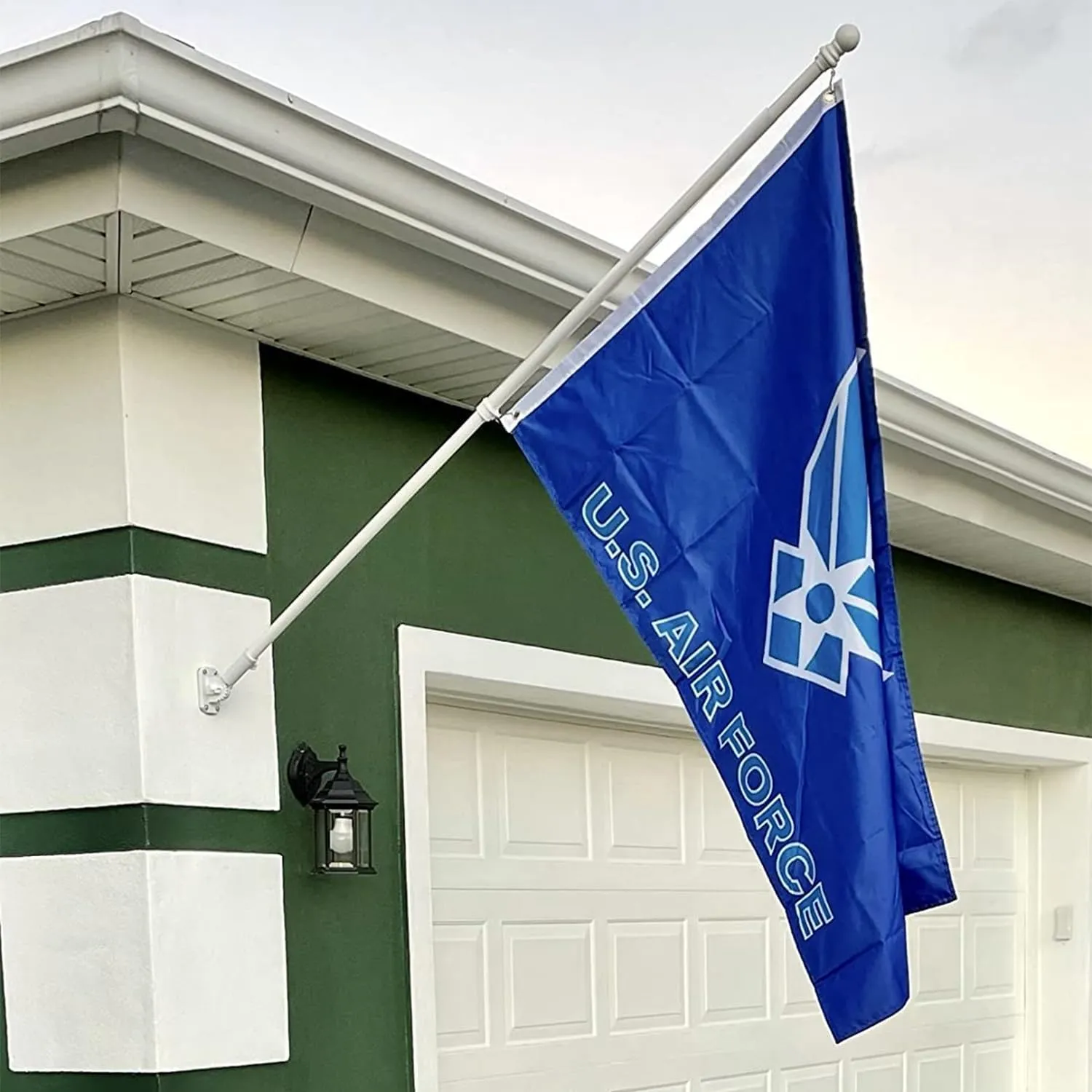US Air Force Wings 2x3 Outdoor Flag Double Sided- Heavy Duty 3 Ply 210D- United State Air Force Flag- With Canvas Header & 2 Brass Grommets