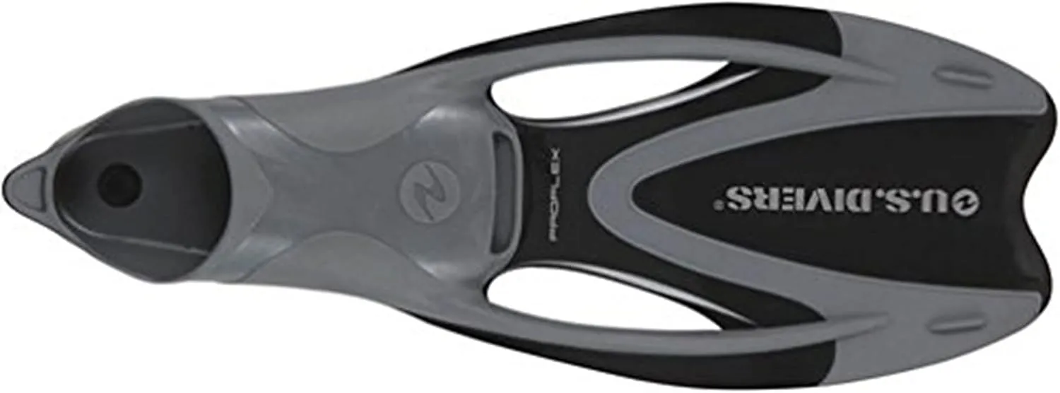 U.S. Divers Adult Cozumel Mask/Seabreeze II Snorkel/Proflex Fins/Gearbag