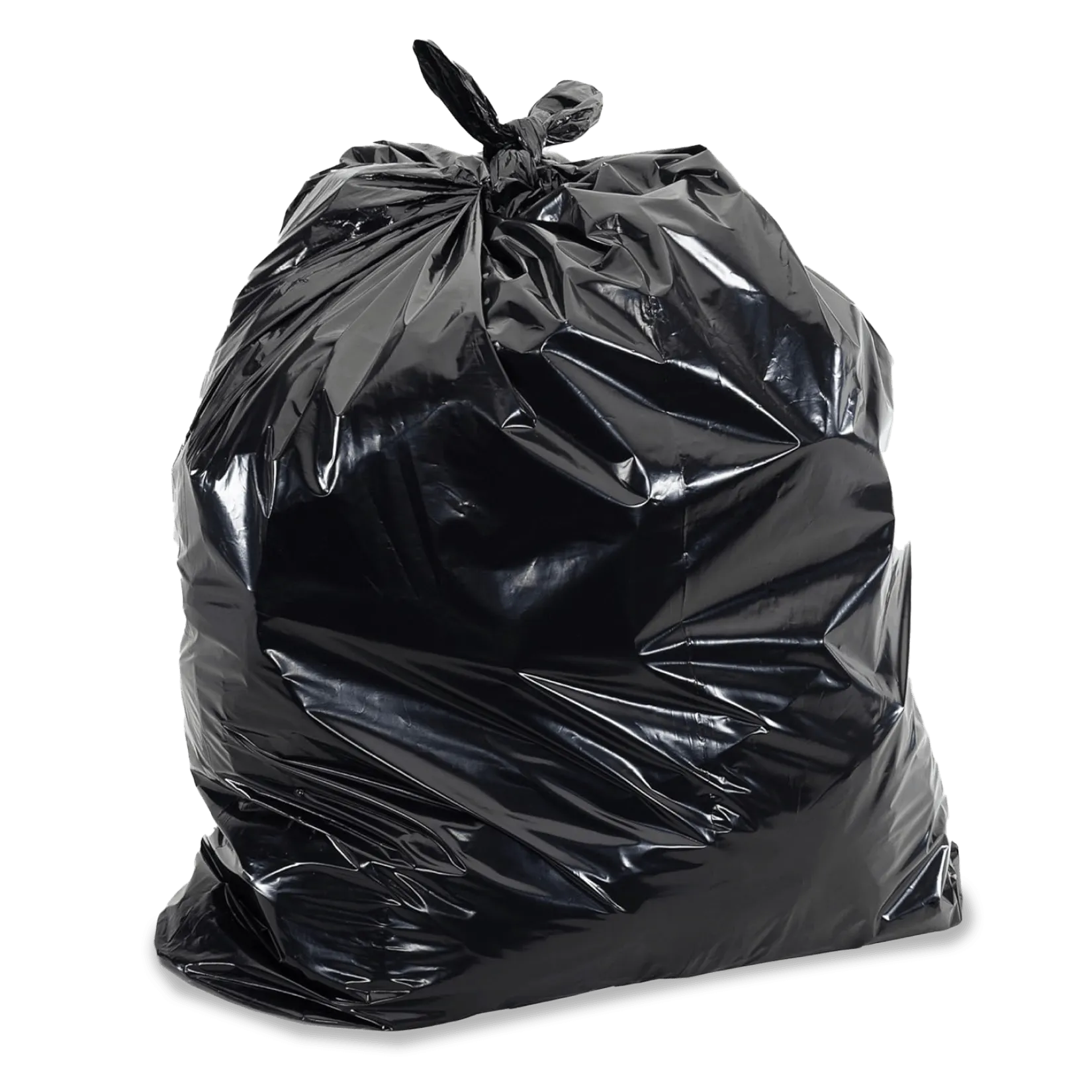 USA-Made Heavy-Duty Trash Bag: Cordless & Durable for Industrial Strength
