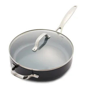 Valencia Pro Nonstick, Ceramic Sauté Pan with Lid, 4.5 Qt