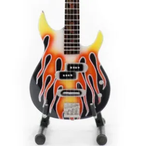 VAN HALEN - MICHAEL ANTHONY - BB3000MA YAMAHA FLAME MINI BASS