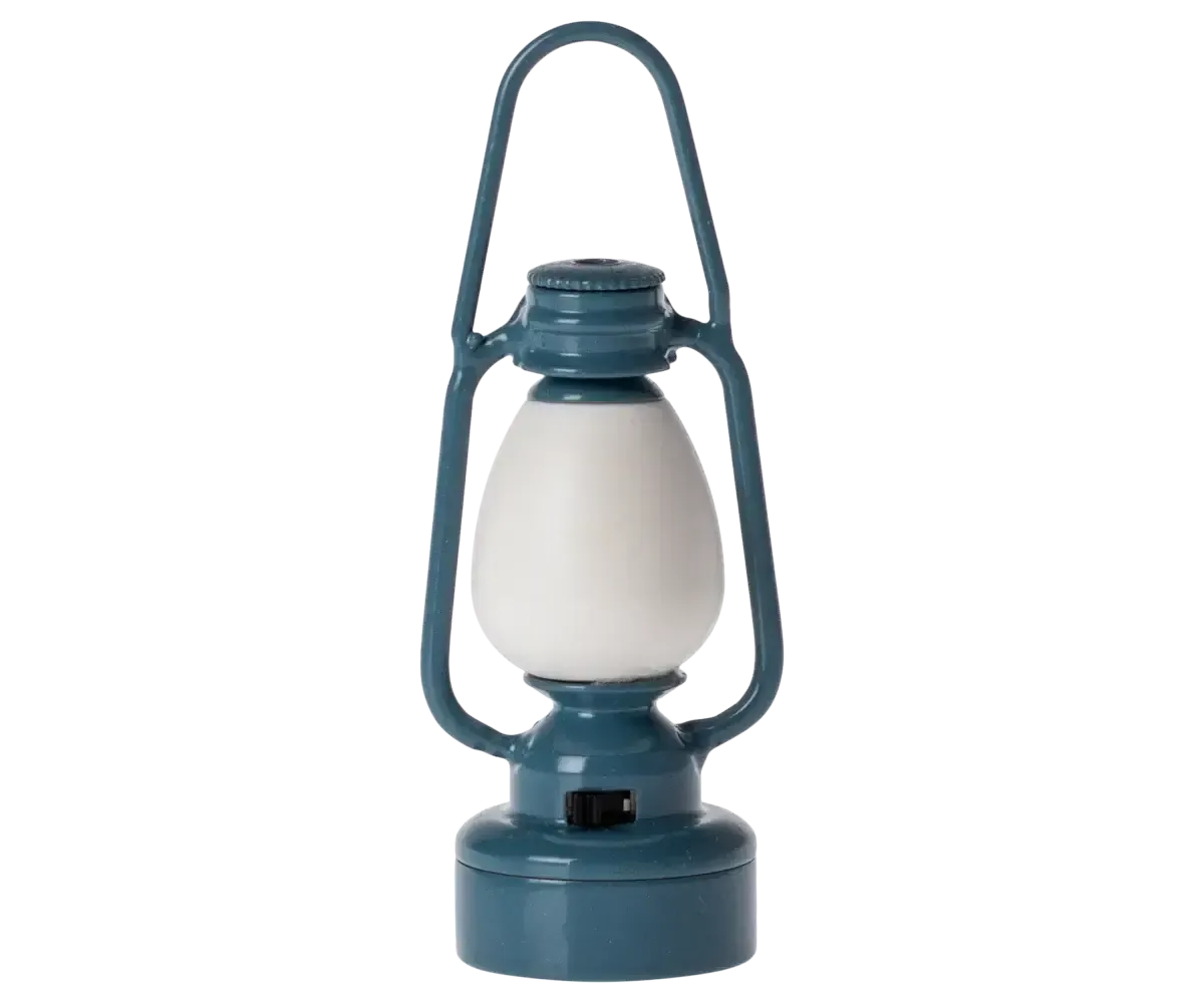 Vintage Lantern Blue