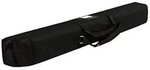 Vispronet Padded Carrying Bag for Roll Up Banner Stand – Padded Case with Handles & Adjustable Shoulder Strap – Made to Fit 39in Retractable Banners – Polyester Fabric – Black Banner Bag for Tradeshow