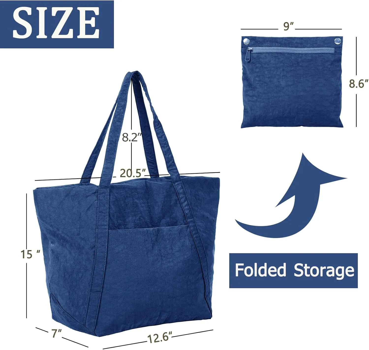 VODIU Large Tote Bag For Women, Travel Shoulder Bag Cloud Top Handle Handbag