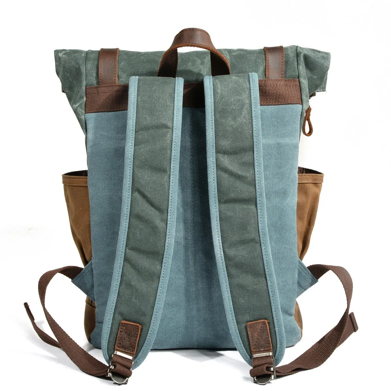 Waxed Canvas Rolltop Backpack | Jace