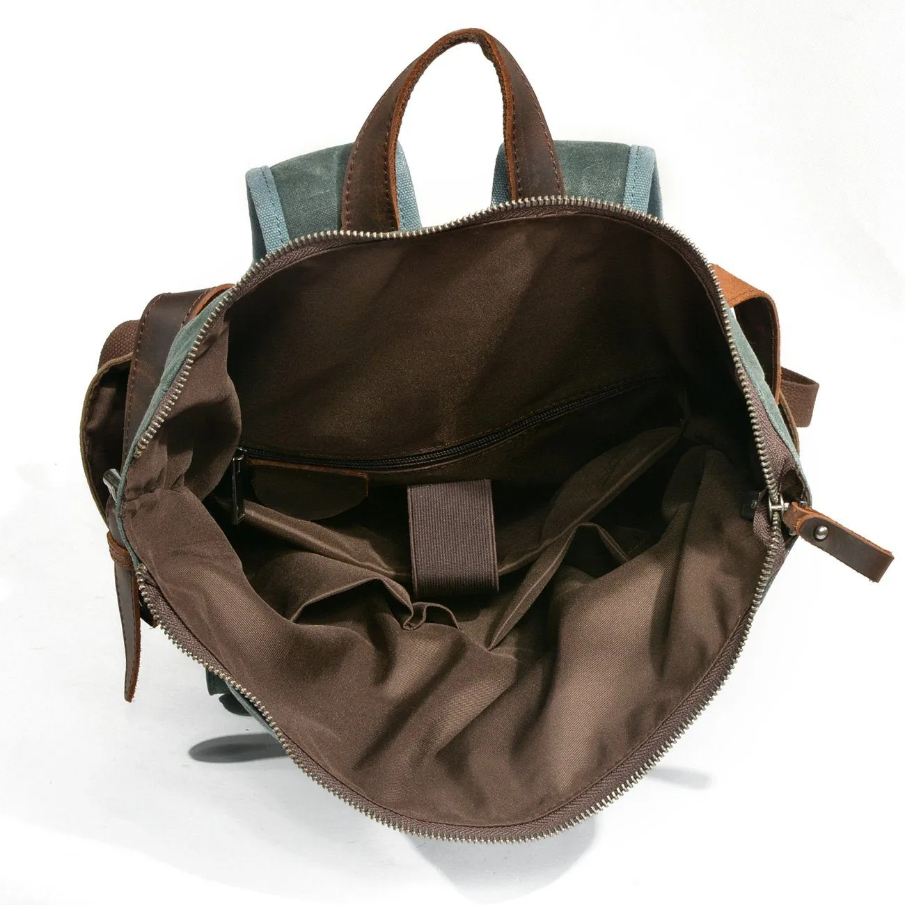 Waxed Canvas Rolltop Backpack | Jace