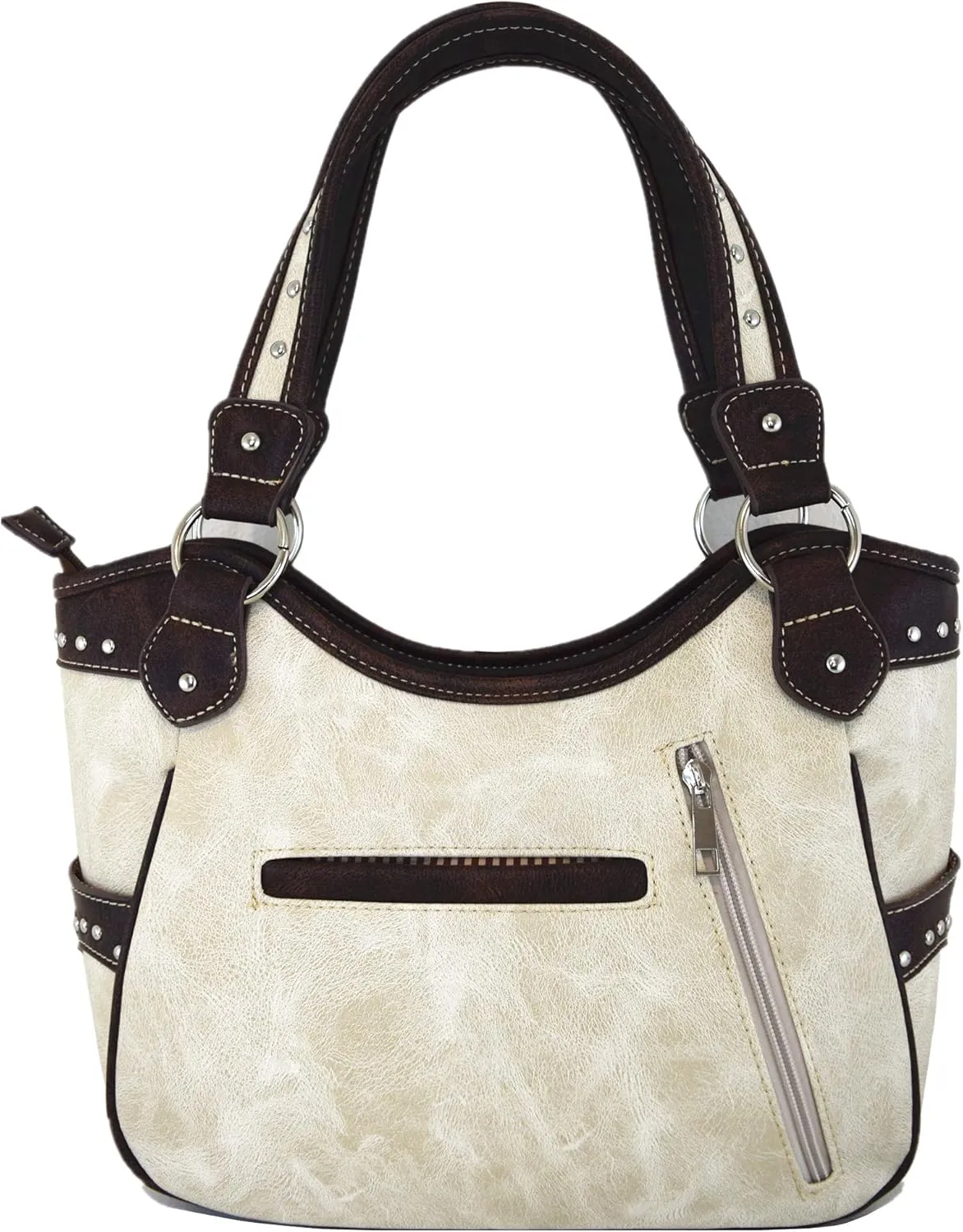 Western Style Springtime Embroidery Butterfly Floral Leather Totes Purse Country Handbag Women Shoulder Bag Wallet Set