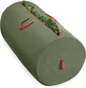 Whitmor Christmas Tree Storage Bag for 9 Ft Artificial Tree- Green