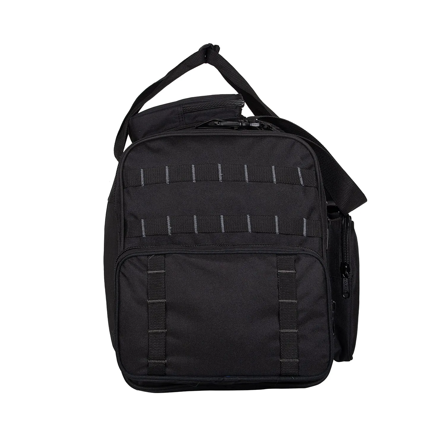 Wholesale Case Lot Tactical Range Duffel Heavy Duty Military Molle Gear Travel Sports Gym Bag Lockable Zippers with US Flag Patch  |||    10/6 PACKS | $35.99/49.99 PER PACK