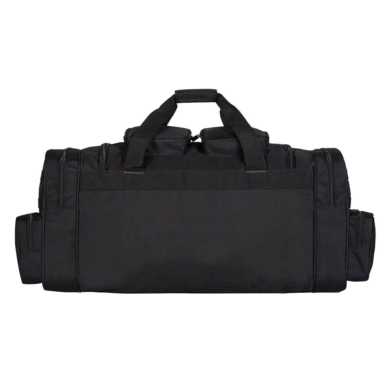 Wholesale Case Lot Tactical Range Duffel Heavy Duty Military Molle Gear Travel Sports Gym Bag Lockable Zippers with US Flag Patch  |||    10/6 PACKS | $35.99/49.99 PER PACK