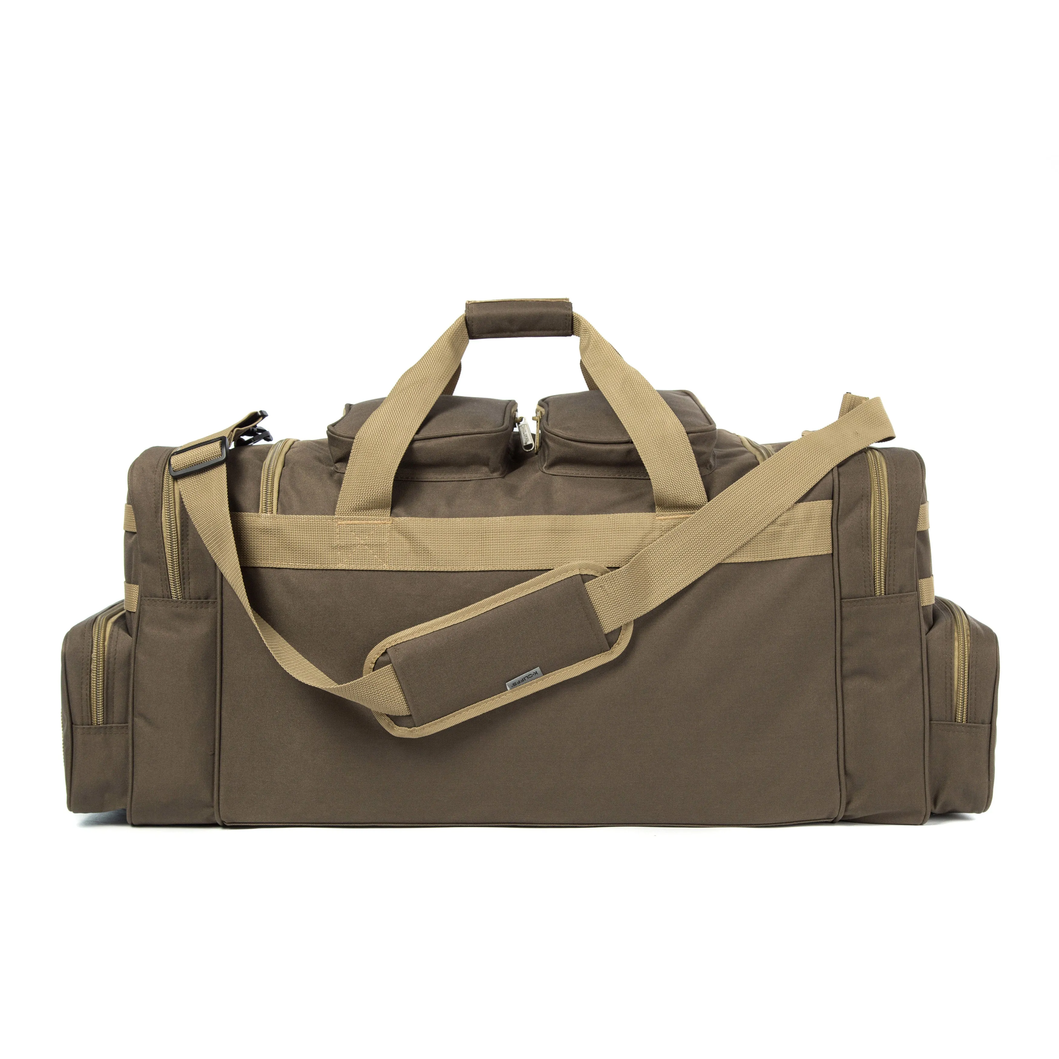 Wholesale Case Lot Tactical Range Duffel Heavy Duty Military Molle Gear Travel Sports Gym Bag Lockable Zippers with US Flag Patch  |||    10/6 PACKS | $35.99/49.99 PER PACK