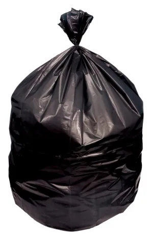 X-Liner by Heritage Bag, Economical Heavy Duty Can Liner 38"x58", Black, 2.0Mil, 100 pack