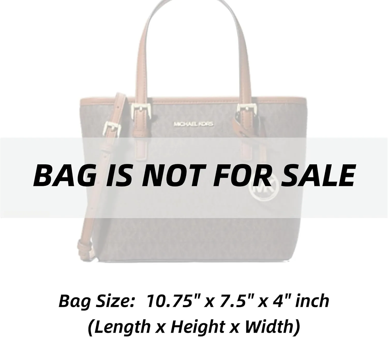 Xoppia Bag Organizer compatible with Michael Kors Jet Set Travel Extra-Small Top-Zip Tote. Felt Insert Liner for Women Handbag. (Beige, Style A: Exposure)