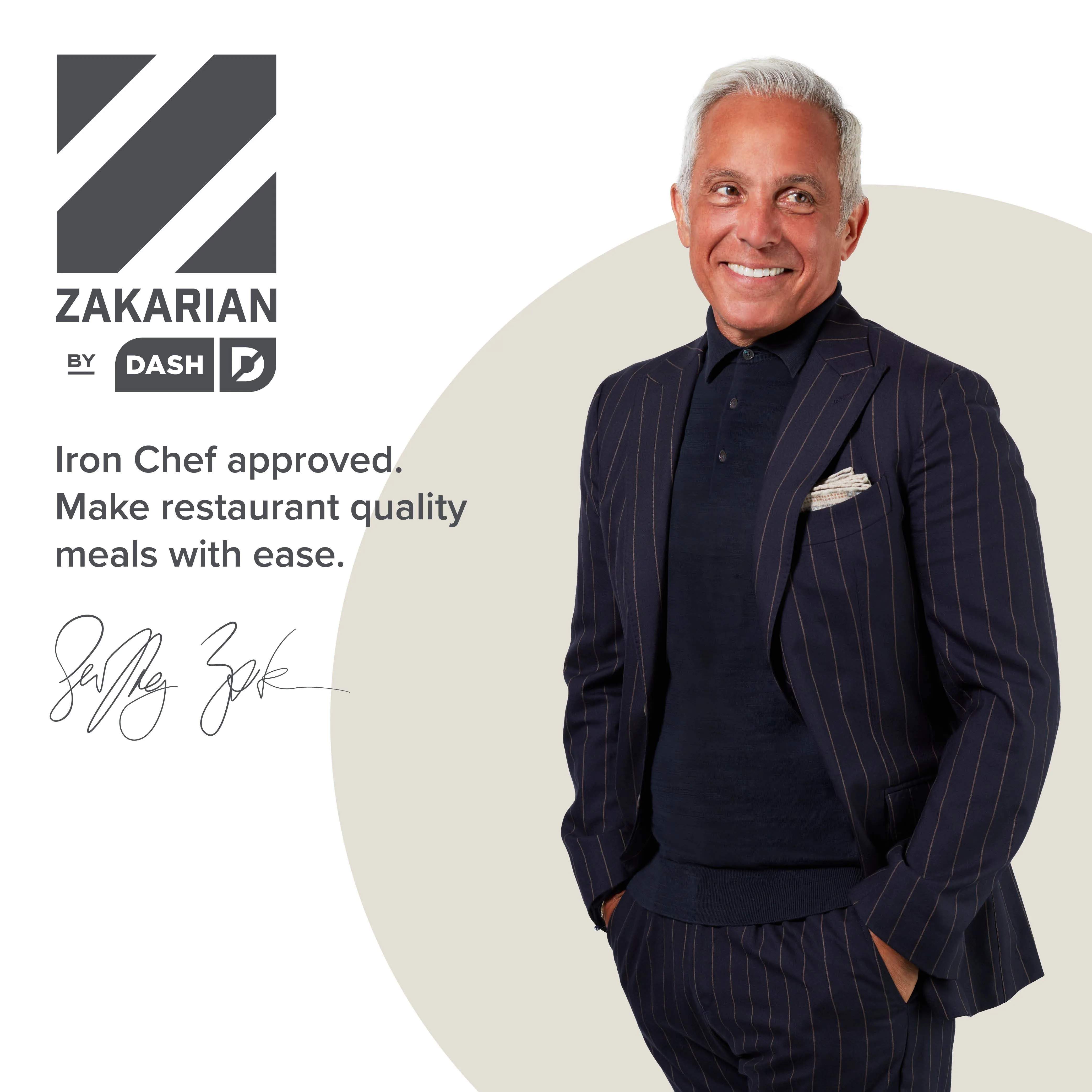 Zakarian by Dash Trupro Nonstick Stainless Steel 6pc Stacking Sauce Pan Set