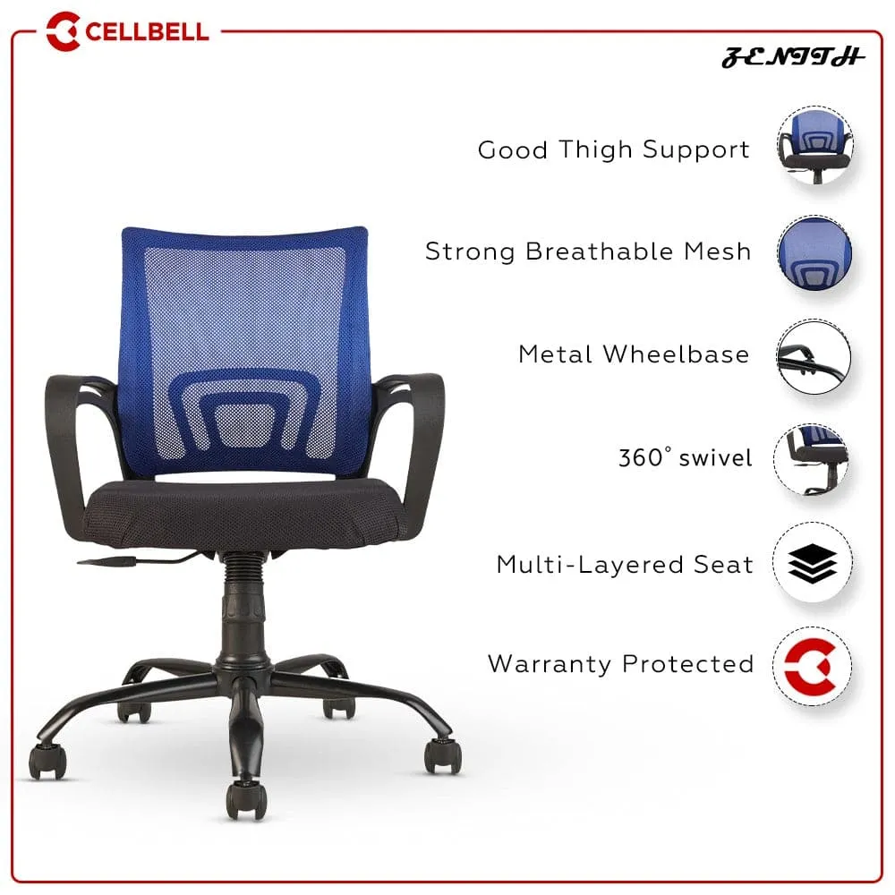 Zenith C107 Mesh Mid Back Office Chair