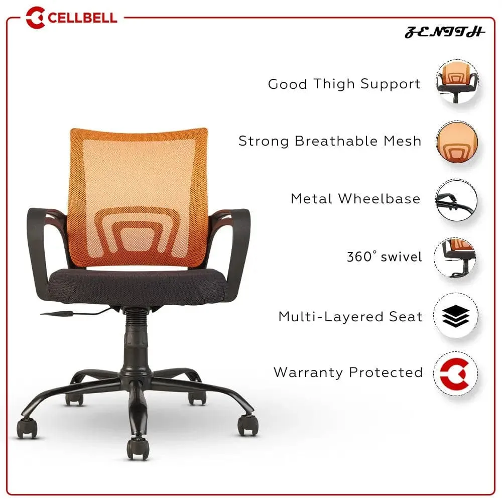 Zenith C107 Mesh Mid Back Office Chair
