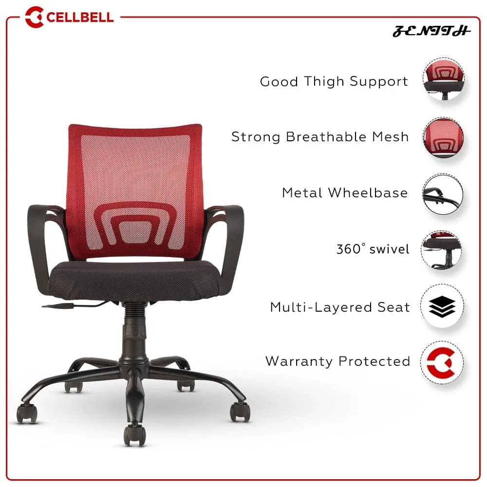 Zenith C107 Mesh Mid Back Office Chair