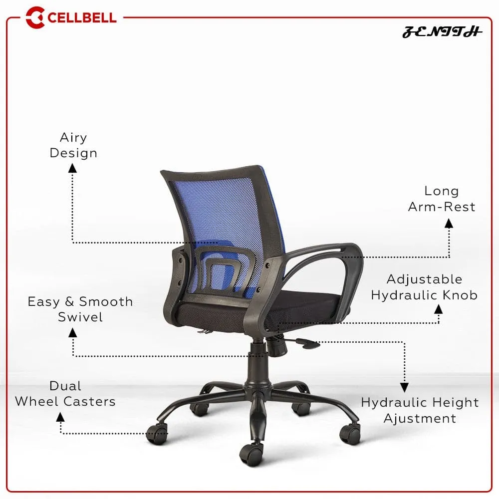 Zenith C107 Mesh Mid Back Office Chair