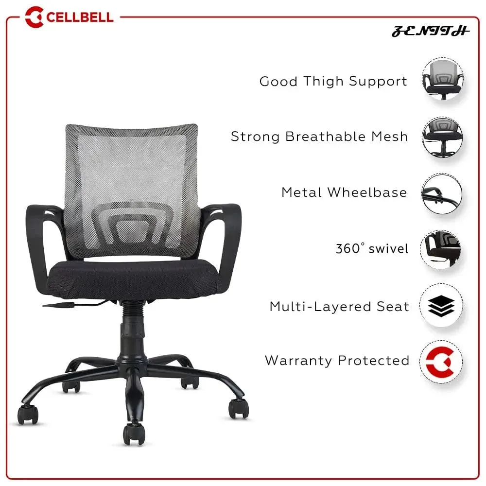 Zenith C107 Mesh Mid Back Office Chair